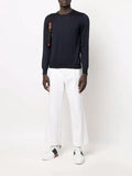 Barba fine-knit crew-neck jumper
