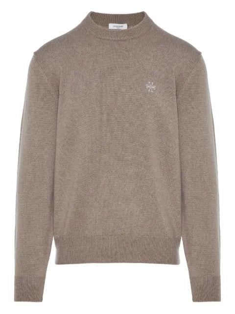 Jacob Cohën embroidered-logo crew-neck sweater