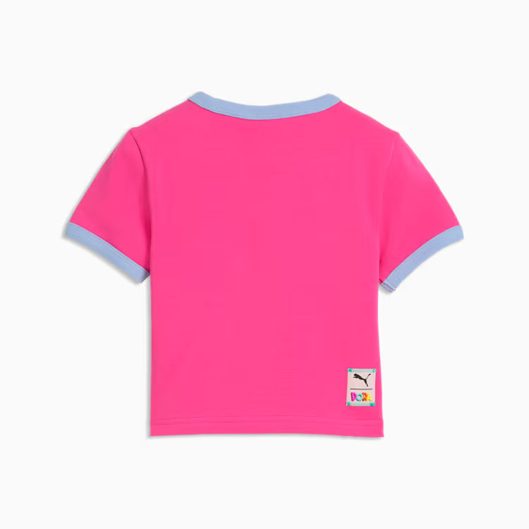 Kids Puma x Dora the Explorer Slim Ringer Tee