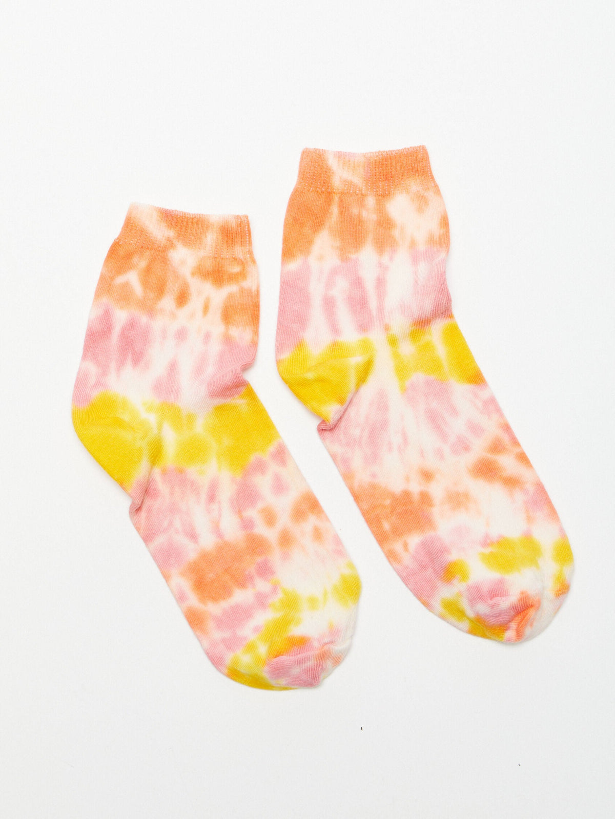 TIEDYE VINTAGE SOCKS OR/PINK