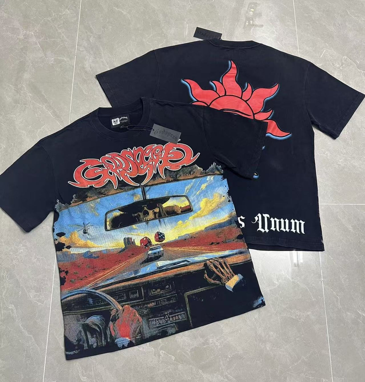 Godspeed Washed Rock Graphic T-Shirt